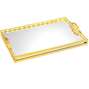 Δίσκος με Led & Καθρέπτη ΧΡΩΜΑ ΧΡΥΣΟ - DSN 1093
