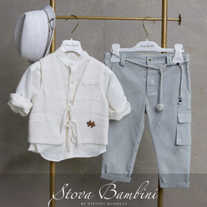 Βαπτιστικό Ρούχο για Αγόρι Stova Bambini B17