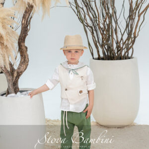 Βαπτιστικό Ρούχο για Αγόρι Stova Bambini B6
