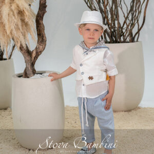 Βαπτιστικό Ρούχο για Αγόρι Stova Bambini B9